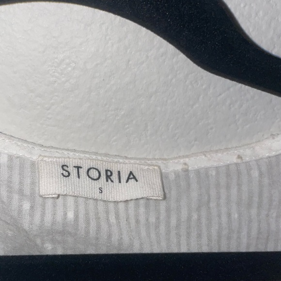 Storia‎ white blouse size Small - Picture 4 of 4